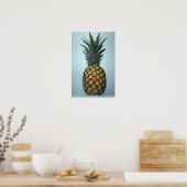 Poster Ananas délicieux (Cuisine)