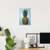 Poster Ananas délicieux (Bureau à domicile)