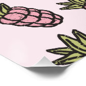 Poster Ananas Motif Y2K Retro Funky Retro (Coin)