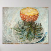 Poster Ananas sur une plaque | Tadeusz Makowski (Devant)