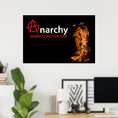 Poster Anarchie (Bureau à domicile)