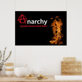 Poster Anarchie (Cuisine)