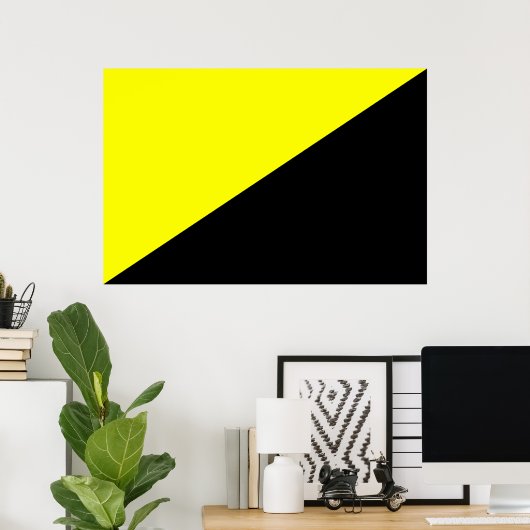 Poster Anarcho-Capitalist Flag (Bureau à domicile)