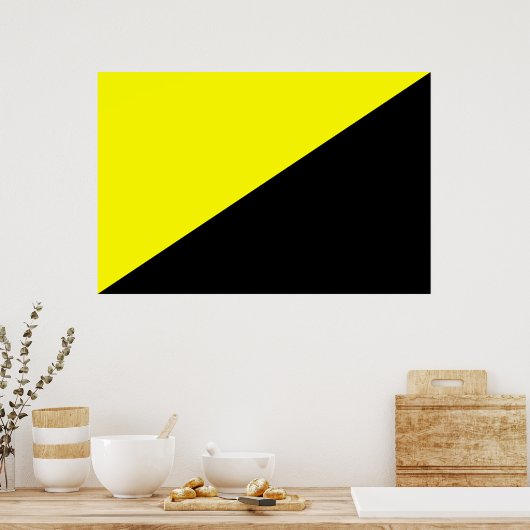 Poster Anarcho-Capitalist Flag (Cuisine)