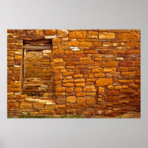 Poster Anasazi Great House Ruines