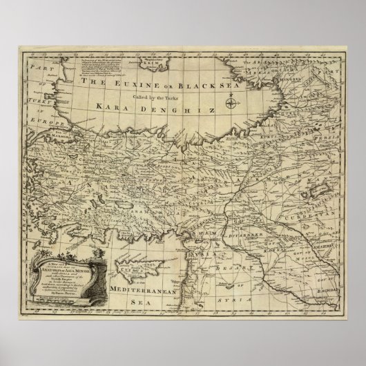 Poster Anatolie, Syrie (Devant)