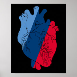 Poster Anatomie du coeur de puissance BMW M