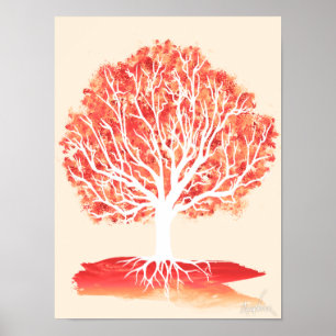 Poster Anatomie d'un arbre (18x24)