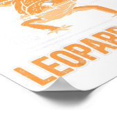 Poster Anatomie D'Un Léopard Gecko Lover Lizard Animal Re (Coin)