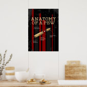 Poster Anatomie D'Un Propriétaire De Pew Gun (Cuisine)