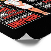 Poster Anatomie D'Une Infirmière (Coin)