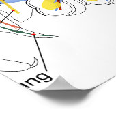 Poster Anatomie interne d'une femelle deux araignée lungé (Coin)