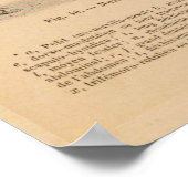 Poster Anatomie musculaire profonde du cheval Français Vi (Coin)