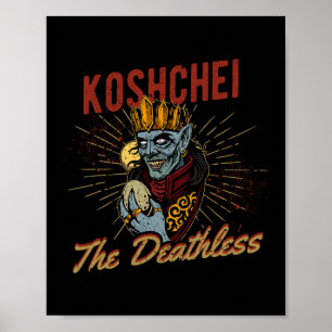 Poster Ancestralité de Koshchei l'Immortel Païanisme Ukra