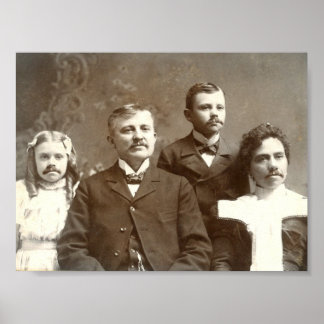 Poster Ancêtres mustaches