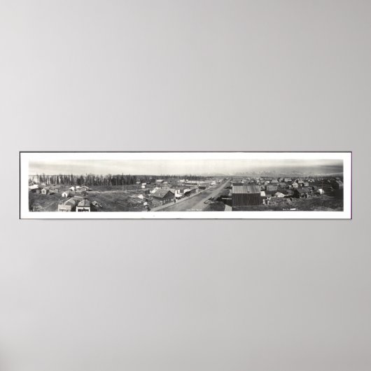 Poster Anchorage, Alaska 1916 Yard Long Photo (Devant)