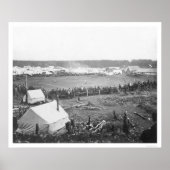 Poster Anchorage, Alaska Baseball 1915 (Devant)