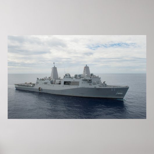 Poster Anchorage USS (LPD 23) (Devant)