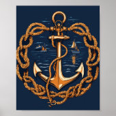 Poster Anchored Resolve” Tee (Devant)