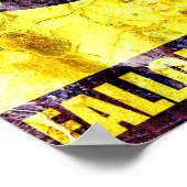 Poster Ancien abri anti-chutes (Coin)