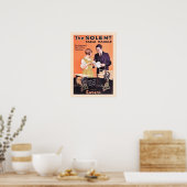 Poster Ancien angle de table de blanchisserie (Cuisine)