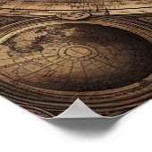 Poster Ancien bateau à voile pirate 1 (Coin)