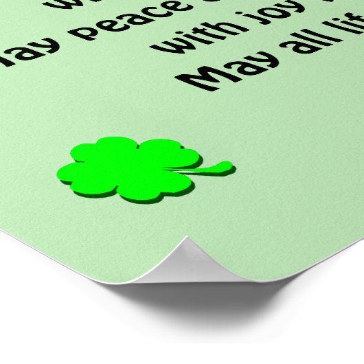 POSTER ANCIEN BIÈRE IRLANDAIS (Coin)