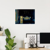 POSTER ANCIEN CAMION GMC (Bureau à domicile)