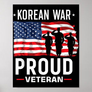 Poster Ancien combattant de la guerre de Corée