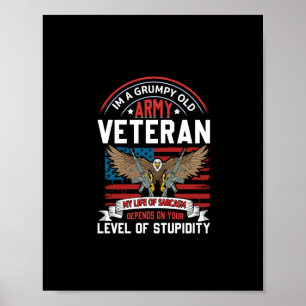 Poster ancien combattant de l'armée