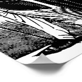 Poster Ancien couple de squelette vers le début des année (Coin)