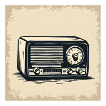 Ancien croquis radio