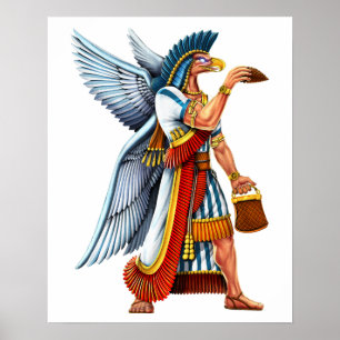 Poster Ancien Dieu Anunnaki