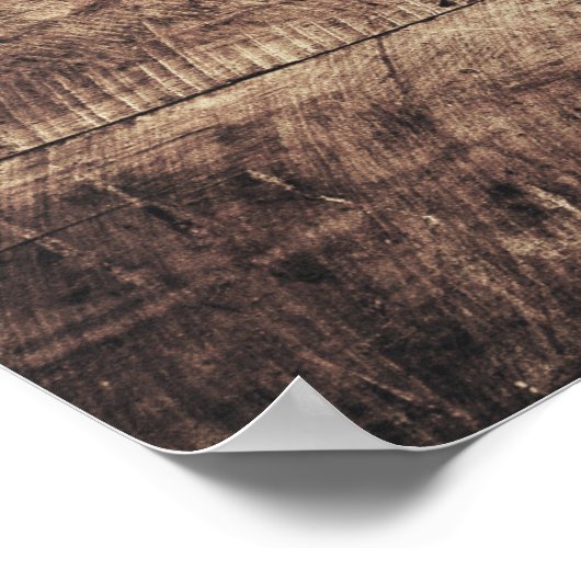 Poster Ancien drapeau chypriote en bois (Coin)