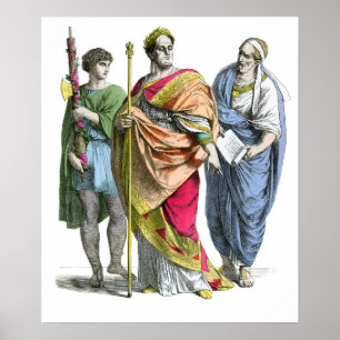 Poster Ancien empereur romain