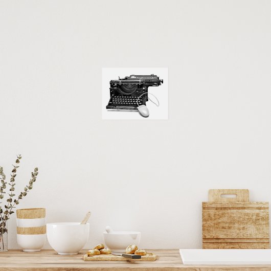 Poster Ancien et nouveau (Cuisine)