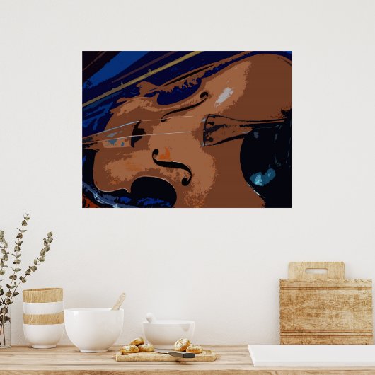 POSTER ANCIEN FIDDDLE 2 (Cuisine)