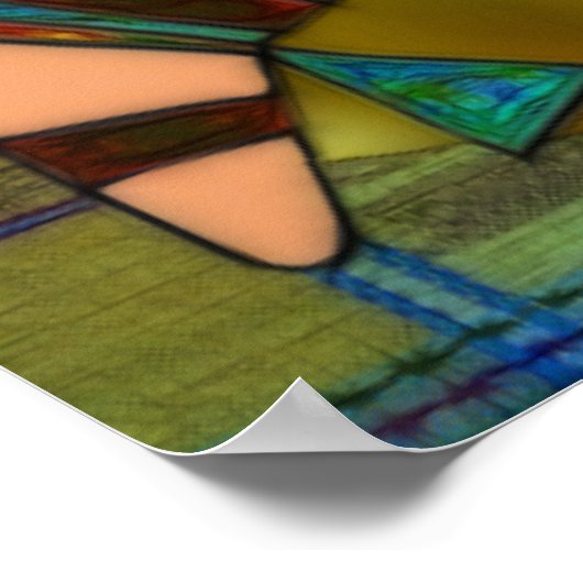 Poster Ancien guerrier Amérindien (Coin)