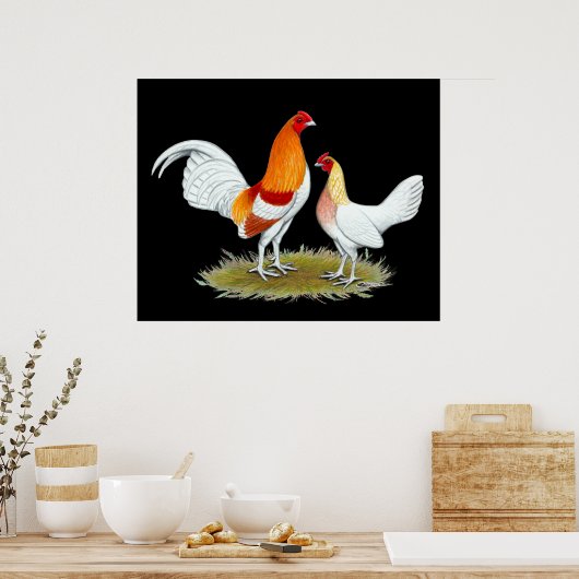 Poster Ancien jeu anglais Bantam : Red Pyle (Cuisine)