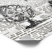 Poster Ancien journal (Coin)