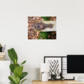 Poster Ancien loquet de porte du sous-sol (Bureau à domicile)