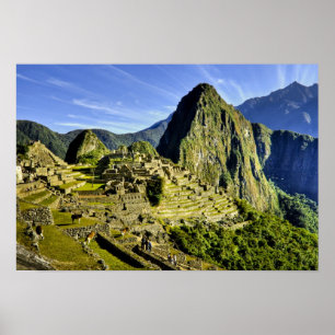 Poster Ancien Machu Picchu, dernier refuge des