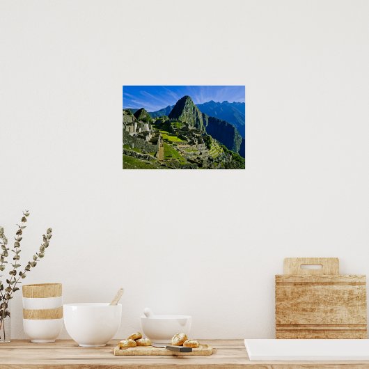 Poster Ancien Machu Picchu, dernier refuge des 2 (Cuisine)