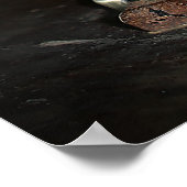 Poster Ancien microscope (Coin)