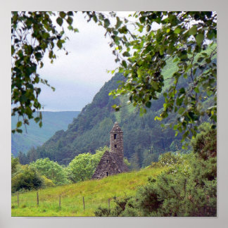 Poster Ancien monastère en Irlande