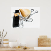 Poster Ancien outil de coiffeur (Cuisine)