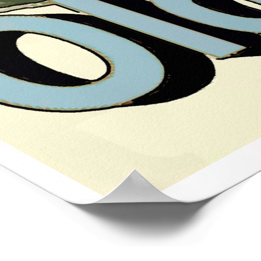 Poster Ancien phare de Barney, LBI (Coin)