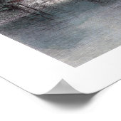 Poster Ancien pont au-dessus de la rivière à Chapro, vers (Coin)