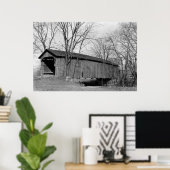 Poster Ancien pont couvert (Bureau à domicile)