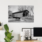 Poster Ancien pont couvert (Bureau à domicile)